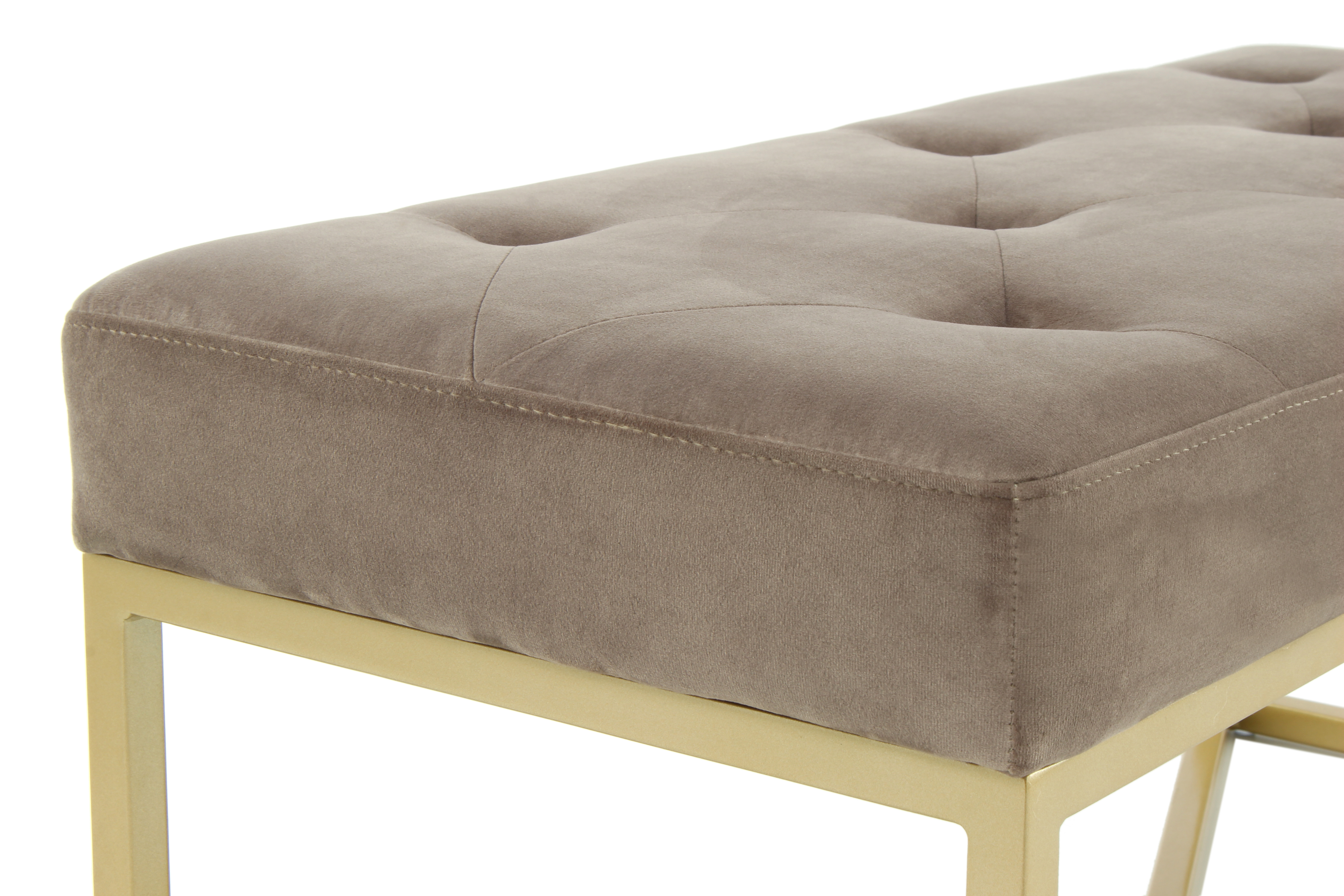 Sitzbank Diaz 100-IN Taupe / Gold