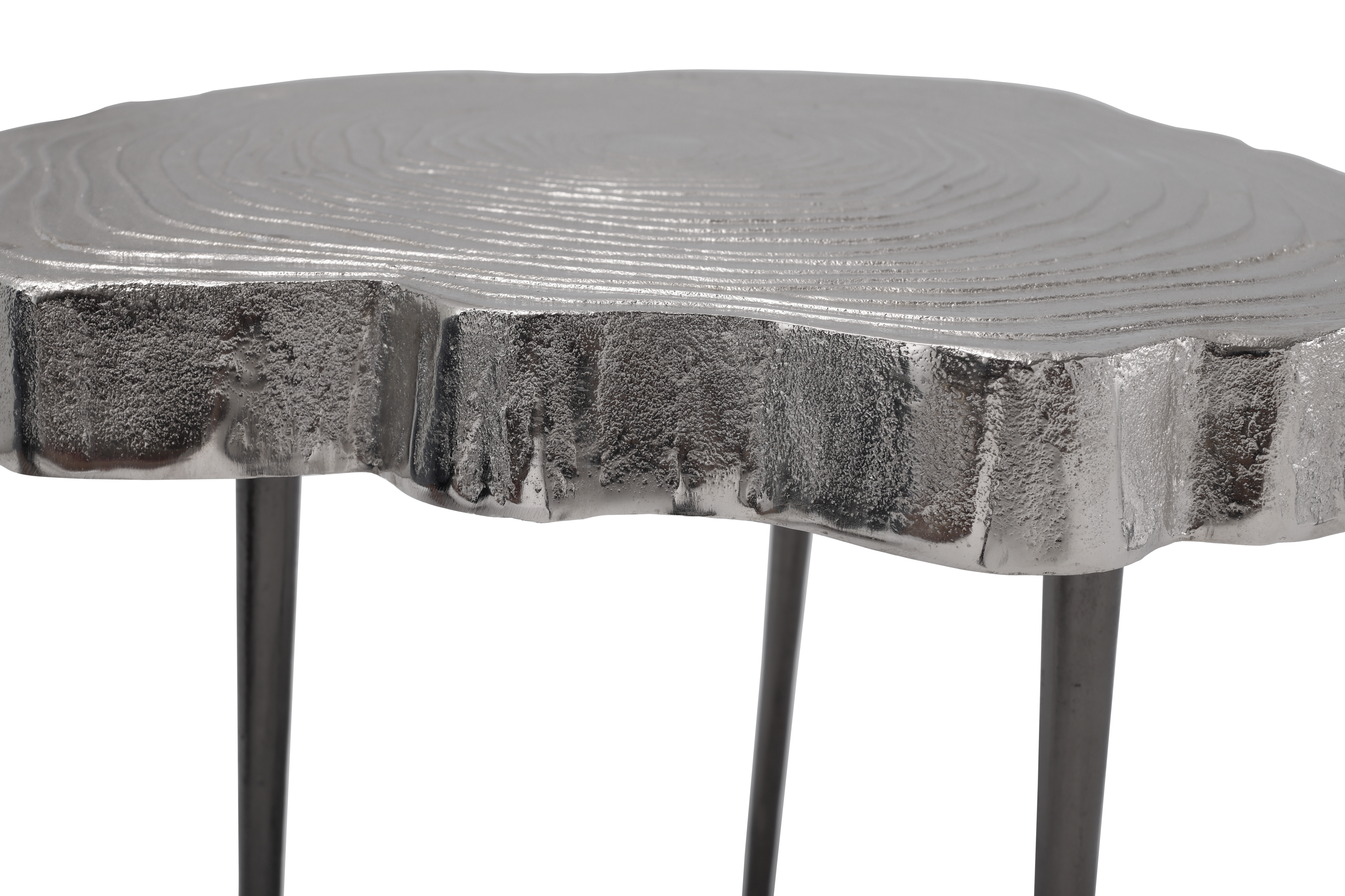 Beistelltisch Wood Art 125 Silber