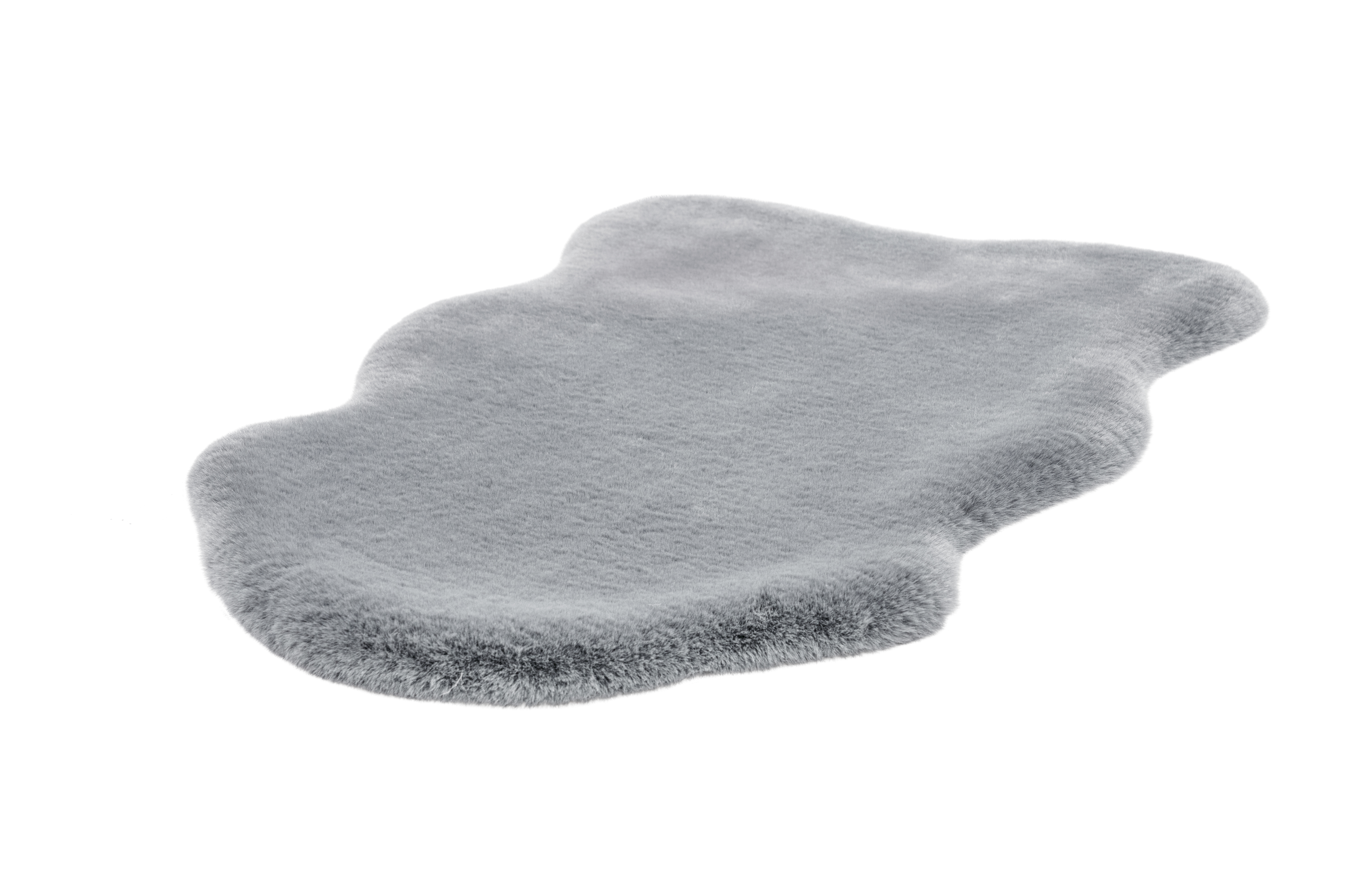 Rabbit Sheepskin 200 Grau / Blau