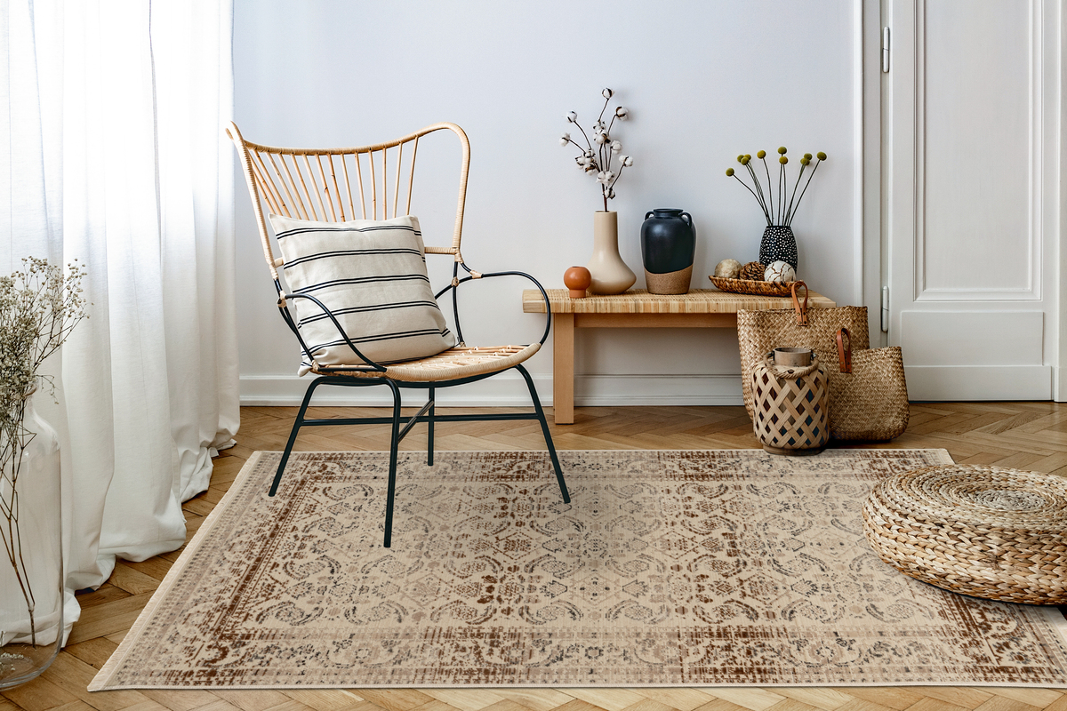 Charu 600-IN Beige 120cm x 170cm