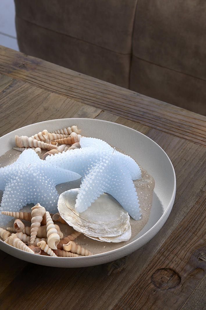 RM Starfish Candle light blue