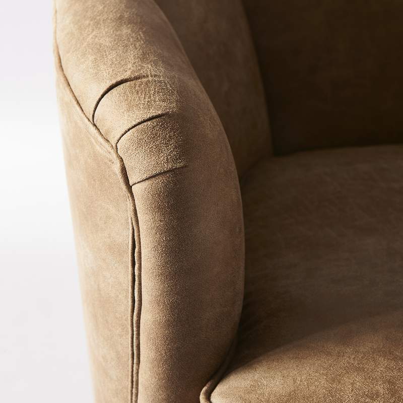 Rue Royale Armchair, pellini, camel