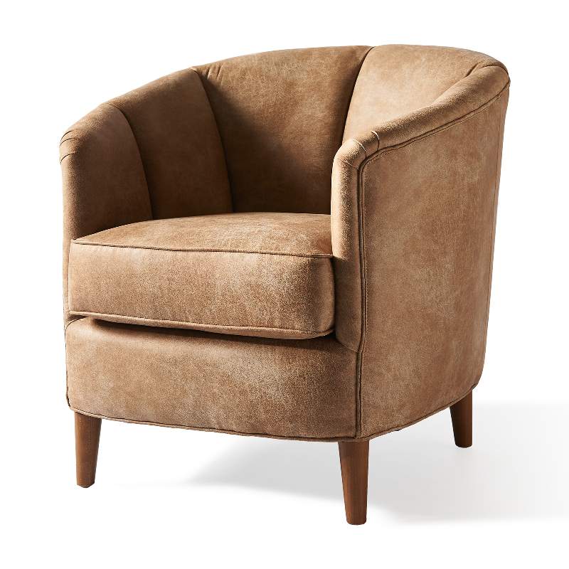 Rue Royale Armchair, pellini, camel