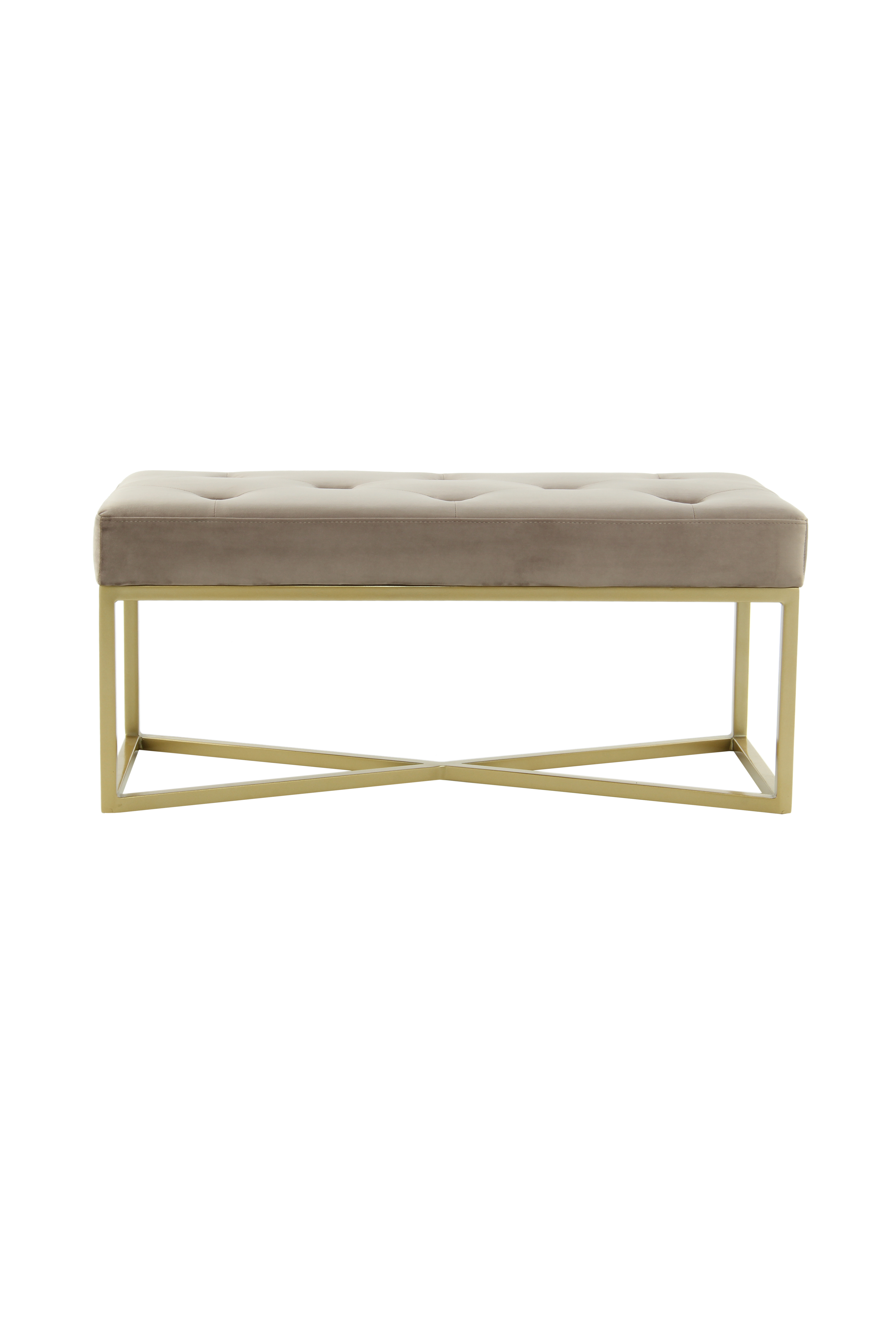 Sitzbank Diaz 100-IN Taupe / Gold