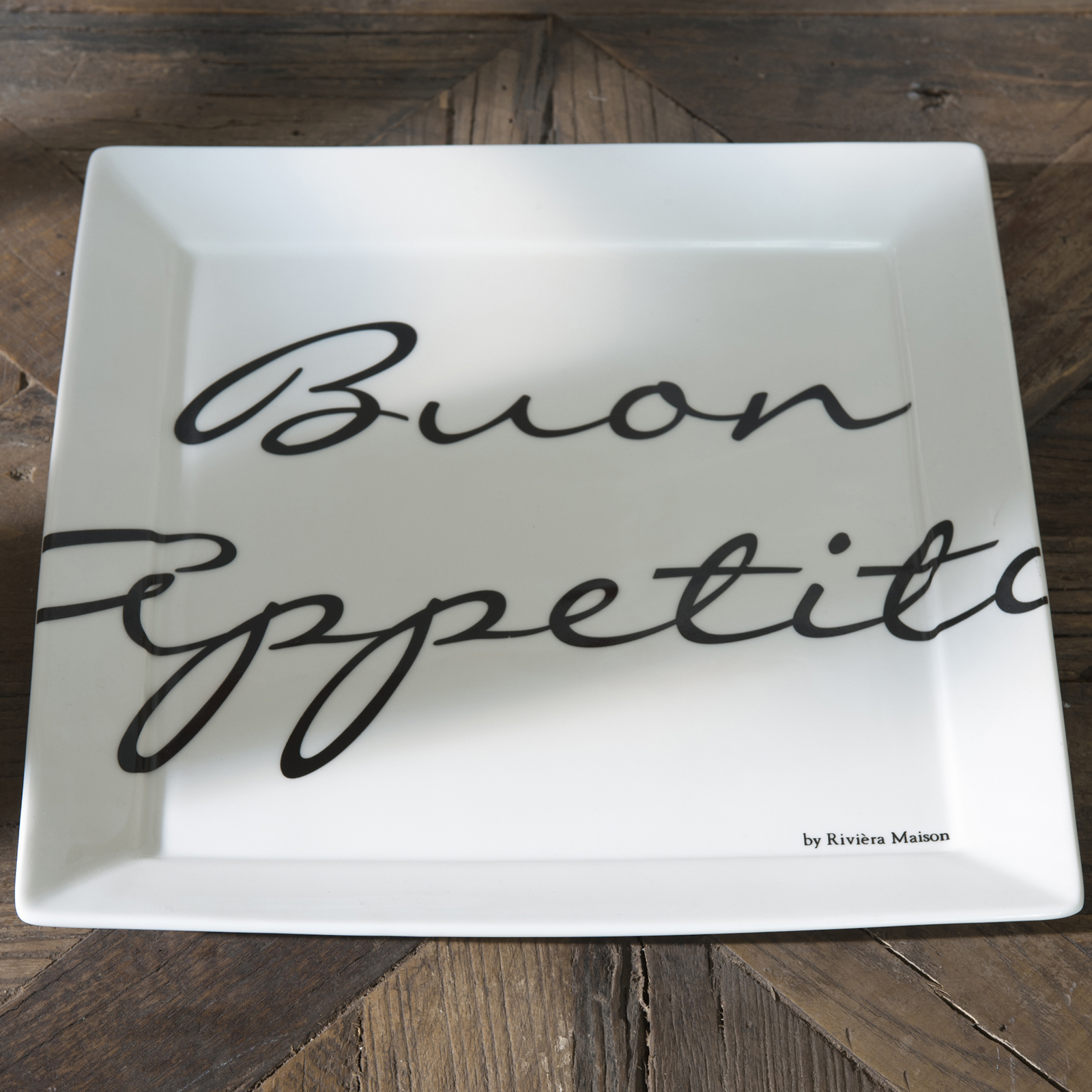 Buon Appetito Square Plate 26 x 26